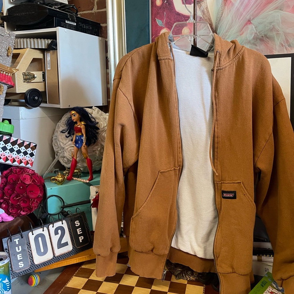 Dickies Men's Tan and Brown Jacket